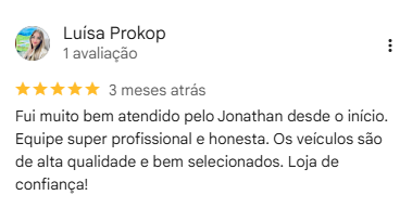 Avaliação de cliente no Google 7