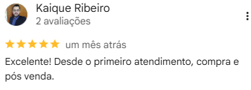 Avaliação de cliente no Google 6