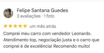 Avaliação de cliente no Google 2